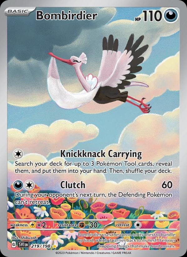 Bombirdier #219 Pokemon Scarlet & Violet